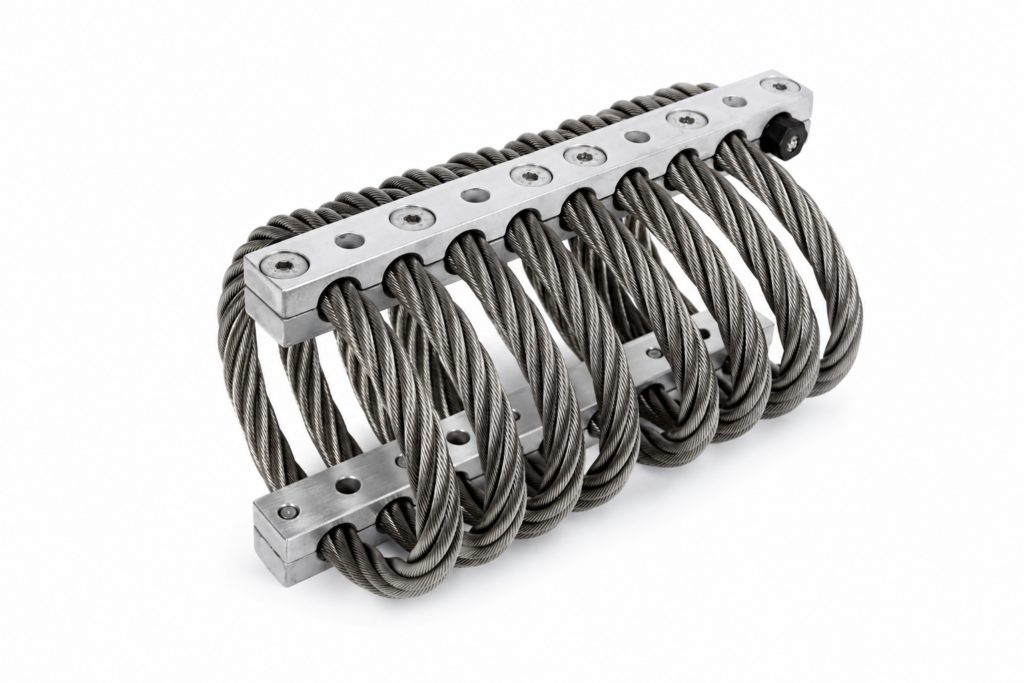 Amortisseurs à câble Helical
